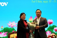 Bà Giàng Páo Mỷ, Ủy viên Trung ương Đảng, Bí thư Tỉnh ủy, Trưởng đoàn Đại biểu Quốc hội tỉnh được bầu giữ chức danh Chủ tịch HĐND tỉnh khóa XIV.