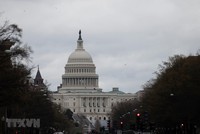 Tòa nhà Quốc hội Mỹ ở Washington, DC. (Ảnh: THX/TTXVN).
