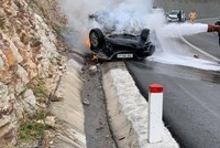 Hiện trường vụ tai nạn.