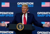 Tổng thống Mỹ Donald Trump. Ảnh: AP.