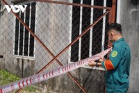 Nhà xưởng - nơi làm việc của kha bị phong tỏa từ đêm qua.