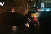 Hiện trường vụ tai nạn.