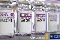 Vắcxin phòng COVID-19 của Oxford/AstraZeneca. (Ảnh: Yonhap/TTXVN).