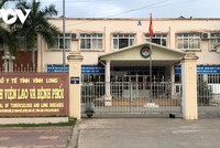 Bệnh viện Lao và bệnh phổi tỉnh Vĩnh Long nơi đang cách ly điều trị các bệnh nhân nhiễm Covid 19.