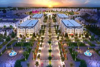 Dự án Hinode Royal Park là “điểm nhấn” của Hoài Đức, đang được giới đầu tư và khách hàng săn lùng. Ảnh: TL.