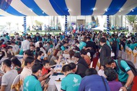 Toàn cảnh Lễ khai trương Phòng Kinh doanh và căn hộ mẫu Bien Hoa Universe Complex.