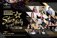 Dạ tiệc Ngôi Sao (Stars by Night Party) sẽ diễn ra từ 14 – 17/1 tại Novaland Gallery.