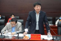 Thứ trưởng Bộ Y tế Trương Quốc Cường phát biểu tại buổi làm việc với Ban Chỉ đạo phòng chống dịch COVID-19 thành phố Đà Nẵng. (Ảnh: Văn Dũng/TTXVN).