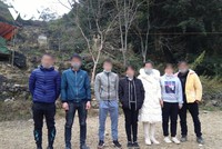 Tiếp tục gia tăng số người nhập cảnh trái phép qua biên giới Cao Bằng.