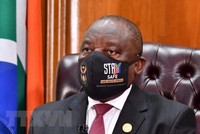 Tổng thống Nam Phi Cyril Ramaphosa (Trong hình) cho biết sự ra đi của Bộ trưởng Mthembu để lại nỗi mất mát lớn cho đất nước Nam Phi. Ảnh: PresidencyZA.
