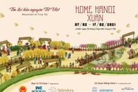 Đường hoa Home Hanoi Xuân 2021 sắp xuất hiện