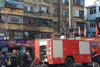 Hải Phòng: Giải cứu một cháu bé khỏi đám cháy khi ở nhà một mình