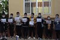 8 đối tượng người Trung Quốc nhập cảnh trái phép bị phát hiện, bắt giữ.