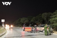 Các chốt kiểm soát dịch bệnh của tỉnh Hải Dương và huyện Cẩm Giàng ngay lập tức được thiết lập.