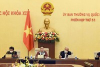 Phiên họp 53 của Ủy ban Thường vụ Quốc hội.