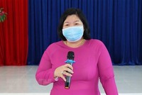 Phó Chủ tịch UBND tỉnh Bạc Liêu Cao Xuân Thu Vân khẳng định Bạc Liêu không có ca nhiễm COVID-19 trong cộng đồng. (Ảnh: Nhật Bình/TTXVN).