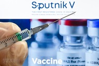 Vắcxin Sputnik V phòng COVID-19 của Nga. (Ảnh: AFP/TTXVN).