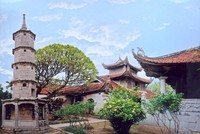 Chùa Bút Tháp ở Bắc Ninh. (Nguồn: Bacninh.gov.vn).