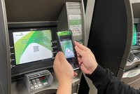 Rút tiền tại ATM không cần dùng thẻ vật lý