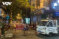 Khu phố Nguyễn Công Trứ (quận Lê Chân, Hải Phòng), nơi sinh sống của 3 mẹ con chị H. trước khi xuất cảnh sang Australia, đã được phong tỏa từ tối 10/3/2021.