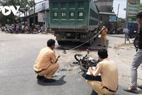 Va chạm với xe ben người đàn ông tử vong tại chỗ.