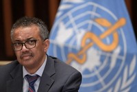 Tổng giám đốc WHO Tedros Adhanom Ghebreyesus. Ảnh: AFP.