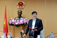 Bộ trưởng Bộ Y tế Nguyễn Thanh Long cho rằng đây là vụ vi phạm pháp luật nghiêm trọng. (Ảnh: PV/Vietnam+).