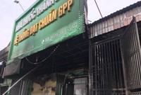 Hiện trường vụ hỏa hoạn.