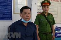 Đối tượng Nguyễn Ngọc Huy. (Ảnh Công Trí/TTXVN).