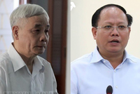 Ông Lê Văn Phước và ông Tất Thành Cang. (Từ trái qua phải).