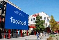 Trụ sở Facebook tại Menlo Park, California, Mỹ. (Ảnh: AFP/TTXVN).