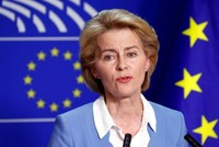 Chủ tịch Ủy ban châu Âu Ursula von der Leyen. Ảnh: Reuters.
