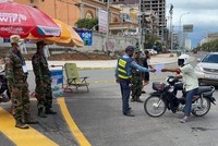 Chính quyền tỉnh Preah Sihanouk ban hành lệnh phong tỏa thành phố Preah Sihanouk trong 14 ngày (23/4 đến ngày 6/5) để kiểm soát và ngăn chặn dịch COVID-19. (Ảnh: Trần Ngọc Long/TTXVN).