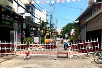 Hội An đang phong tỏa khu vực có bệnh nhân dương tính với SARS-CoV-2. (Ảnh minh họa).