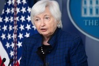 Bộ trưởng Tài chính Mỹ Janet Yellen. Ảnh: AP.