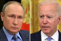 Tổng thống Nga Putin và Tổng thống Mỹ Biden. Ảnh: Reuters.