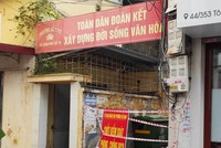 Phong tỏa khu dân cư thuộc phường Hồ Nam (quận Lê Chân, Hải Phòng).