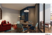 Họa tiết cờ Lungta và sắc đỏ đặc trưng được áp dụng vào thiết kế Sapphire.