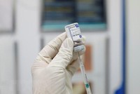 Vaccine Sputnik V của Nga phòng COVID-19. (Ảnh: THX/TTXVN).
