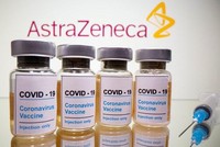 Vaccine phòng COVID-19 AZD1222 do AstraZeneca sản xuất. (Nguồn: Reuters).