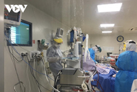 3 bệnh nhân Covid-19 rất nặng đang chạy ECMO tại BV Bệnh Nhiệt Đới TP.HCM (Ảnh Sở Y tế).