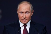 Tổng thống Nga Vladimir Putin. (Ảnh: Tass).