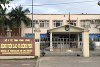 Bệnh viện Lao và bệnh phổi tỉnh Vĩnh Long nơi đang cách ly điều trị các bệnh nhân mắc Covid-19.