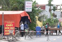 Ghi nhận thêm trường hợp dương tính với SARS-CoV-2 tại xã Lý Học, huyện Vĩnh Bảo.