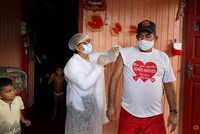 CoronaVac là một trong những loại vaccine chính được sử dụng ở Brazil để đối phó với đại dịch Covid-19. Ảnh: Reuters.