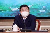 Chủ tịch Ủy ban nhân dân Thành phố Hồ Chí Minh Nguyễn Thành Phong. (Ảnh: Xuân Khu/TTXVN).