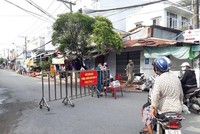 Bạc Liêu đảm bảo thực hiện giãn cách xã hội hiệu quả, nghiêm chỉnh, an toàn. (Ảnh: Nhật Bình/TTXVN).