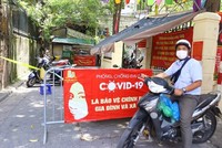 Sáng 22/7, Hà Nội có thêm 17 ca nhiễm Covid-19 mới, trong đó có 1 ca phát hiện qua sàng lọc