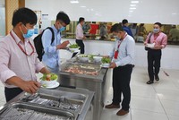 Dù không nằm trong khu vực phải thực hiện Chỉ thị 16, nhưng để an toàn cho sản xuất, BSR đã áp dụng phương thức “3 tại chỗ” gần 1 tháng nay.