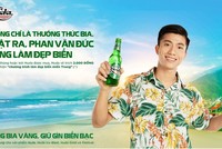 Tuyển thủ quốc gia Phan Văn Đức đồng hành cùng chương trình làm đẹp biển miền Trung của Huda với vai trò đại sứ của chương trình.